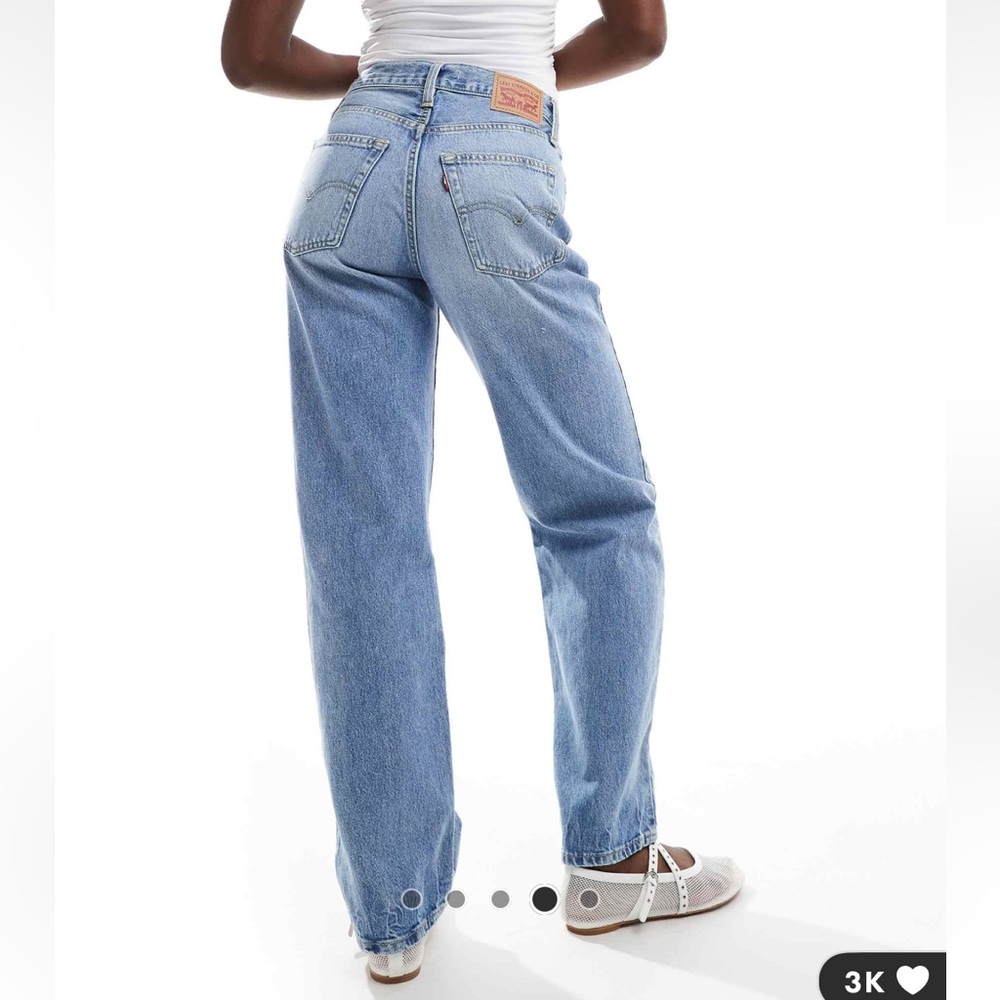 Levi's Light Blue Straight Leg Jeans